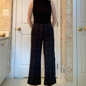 Madewell Slim Emmett Wide-Leg Crop Pant